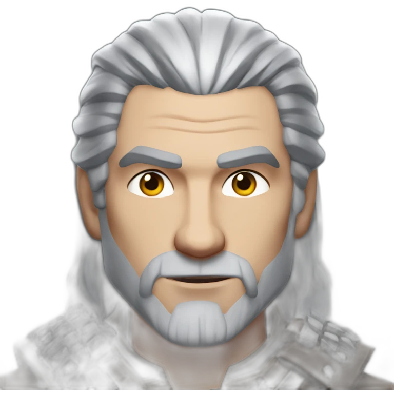 Geralt of Rivia emoji