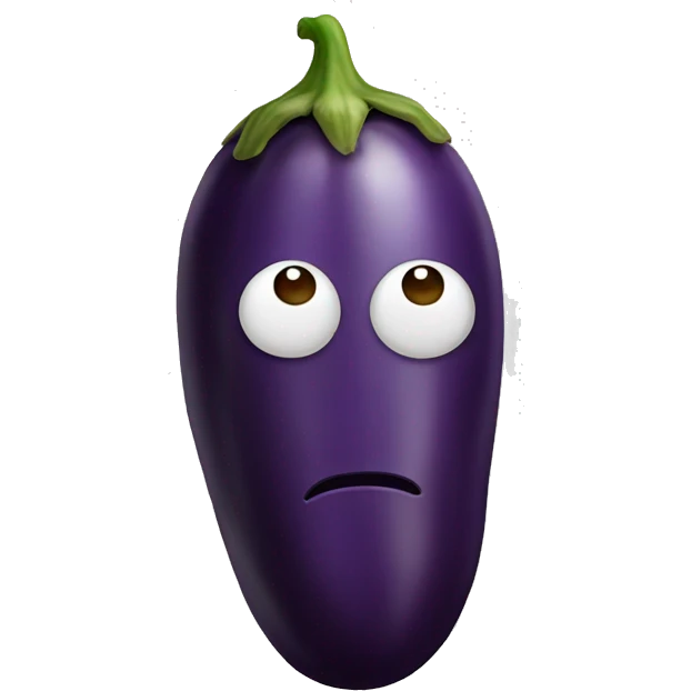 Eggplant emoji