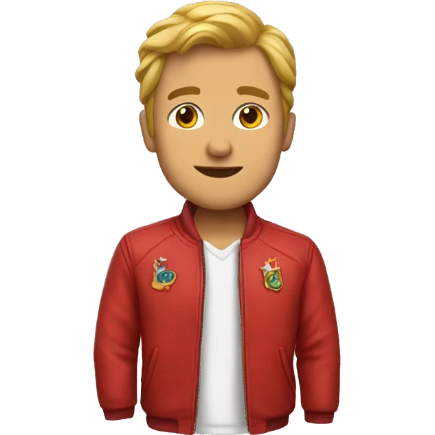 Red jacket emoji