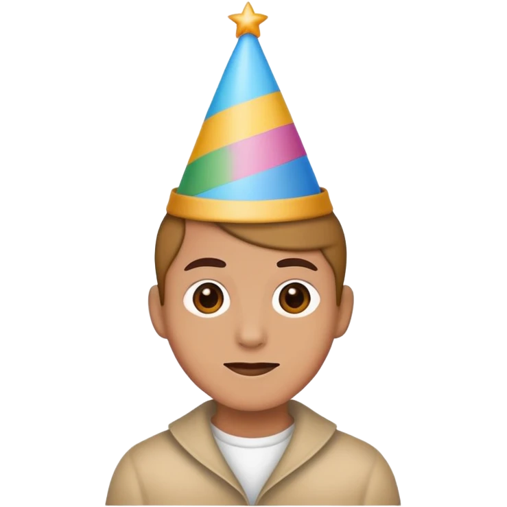 Add a birthday hat emoji