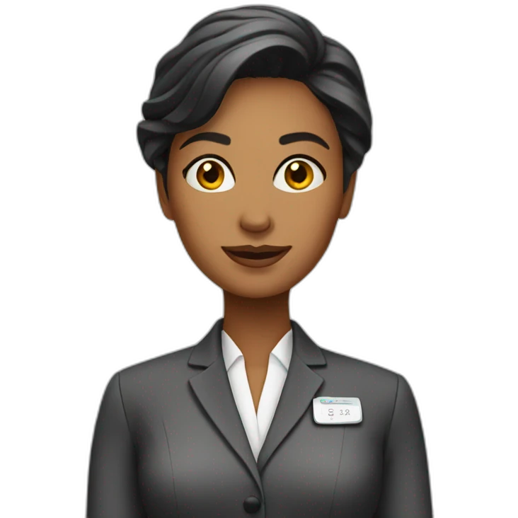 woman hotel manager emoji