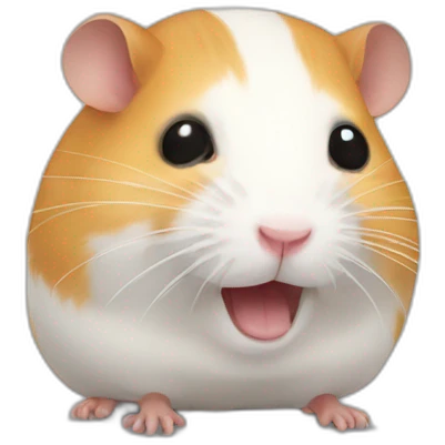 Hamster malade emoji