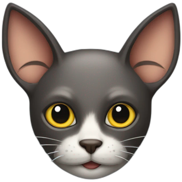 cat bat hybrid emoji