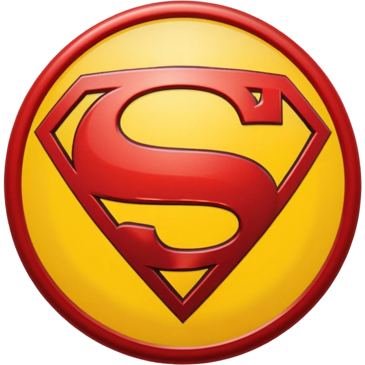 Superman emblem emoji