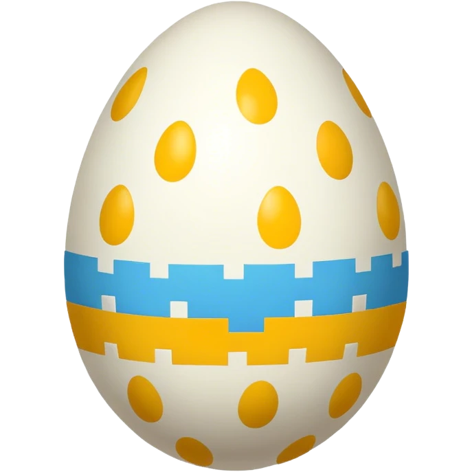 8 bit easter egg emoji