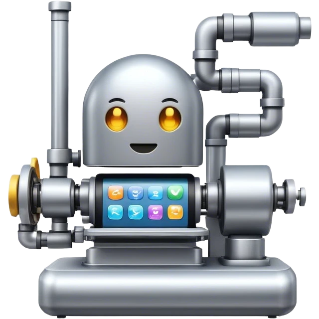 AI-powered factory emoji