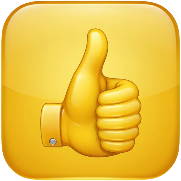 thumbs up emoji, positive and bold emoji