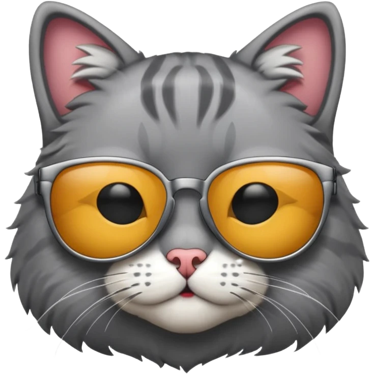 Cat wearing sunglasses emoji
