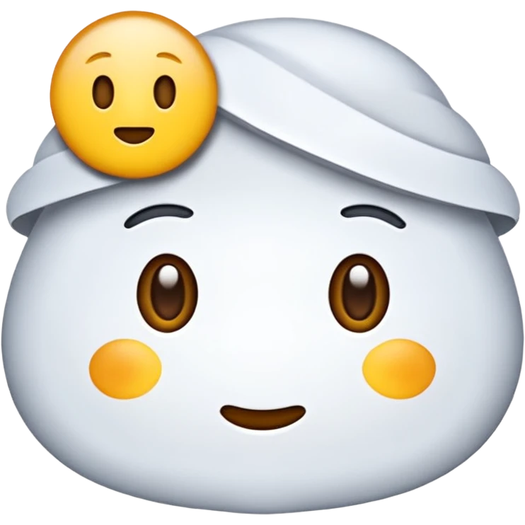 파스텔 톤의 하트 emoji