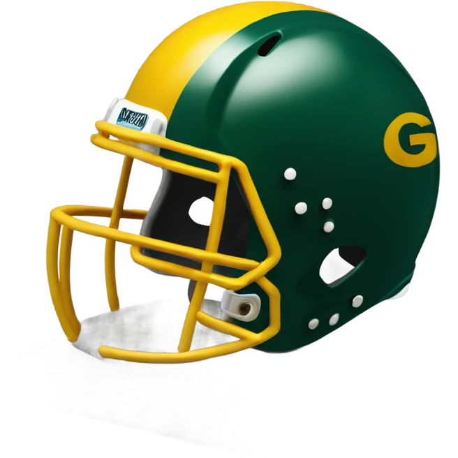 Greenbay helmet and gravestone  emoji