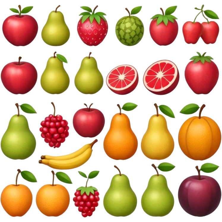 fruits emoji