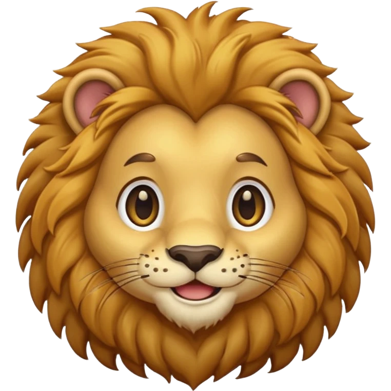 lion cartoon emoji