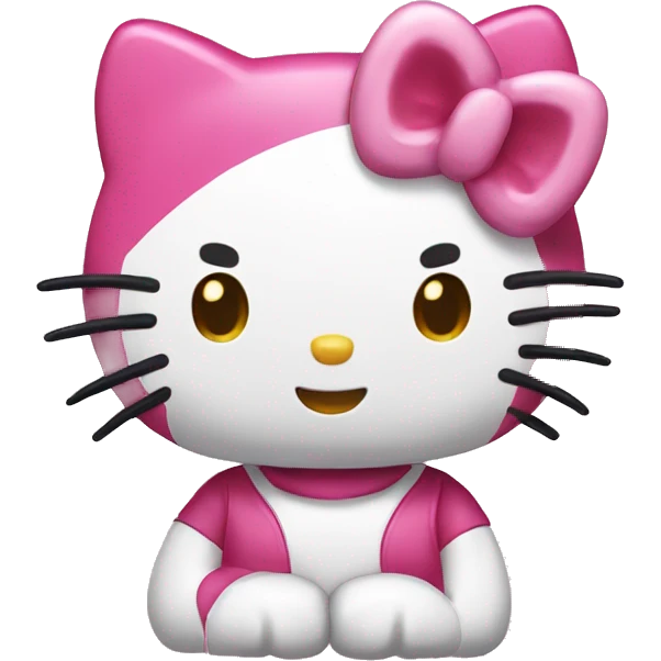 Hello kitty emoji