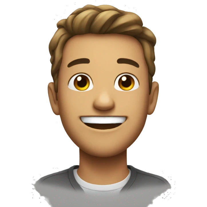 Me smiling  emoji