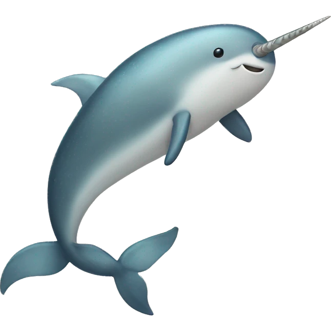 manly narwhal emoji