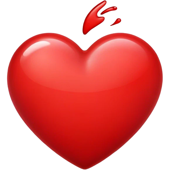 Red heart emoji