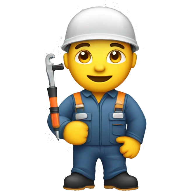 electrician with screwdriver emoji