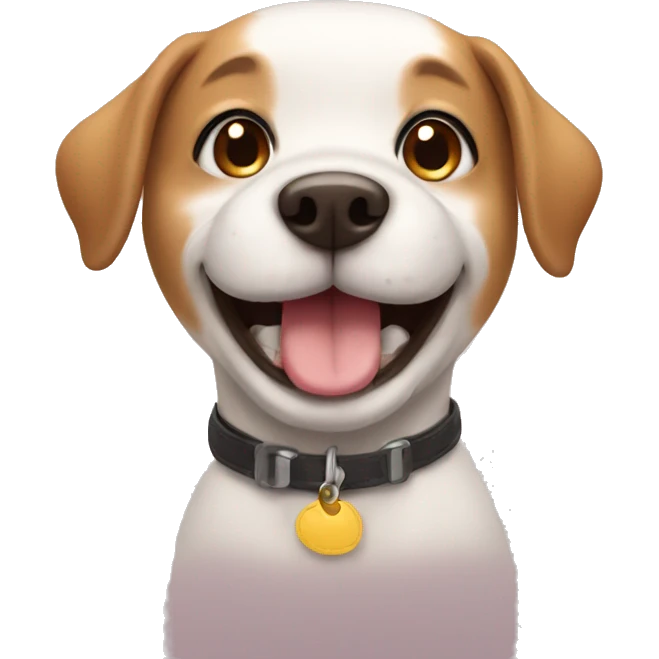 cute dog emoji