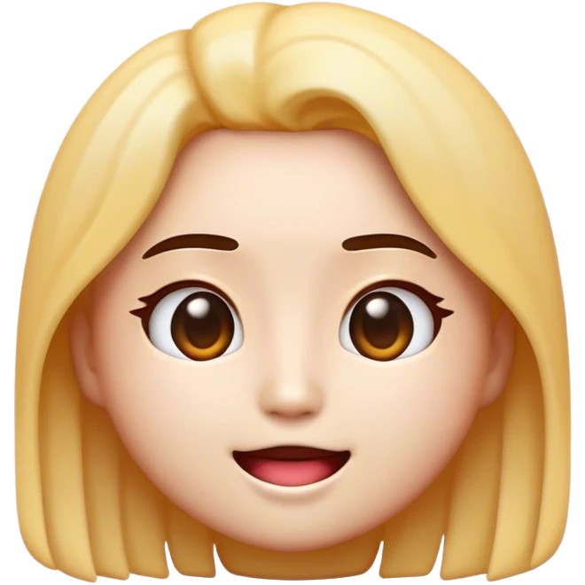 Cinematic Realistic K-pop Pop Culture Emoji, depicted with a modern, stylish portrayal capturing the essence of the K-pop phenomenon rendered with sleek textures and dynamic, vivid lighting. emoji