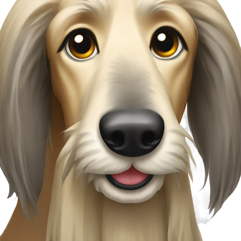Afghan Hound emoji