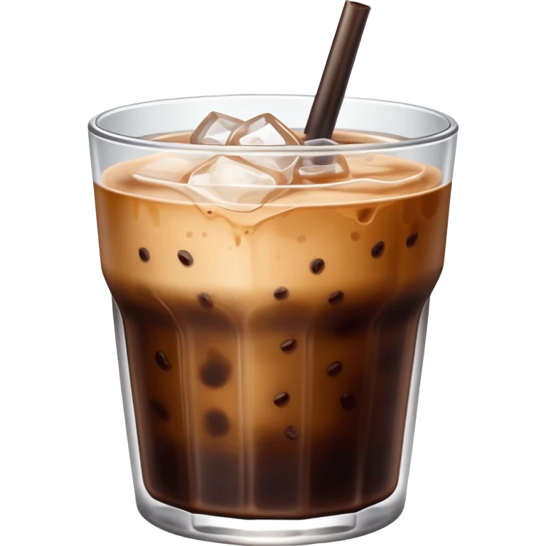 Iced coffee emoji