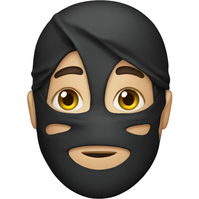 thief with mask emoji