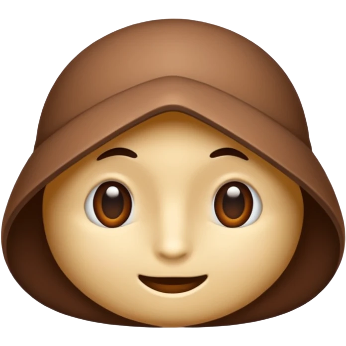 Brown innet  emoji