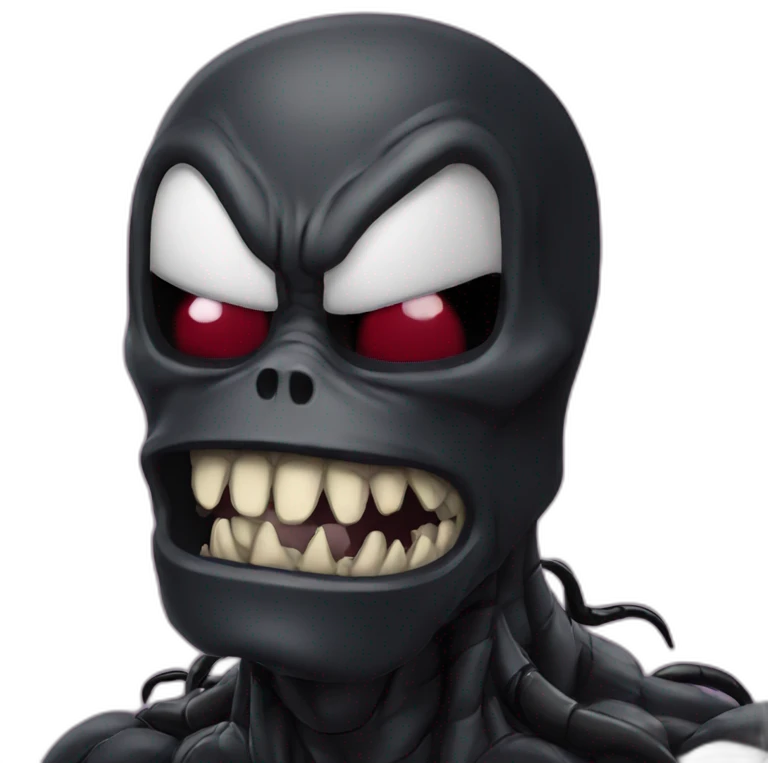 Venom x homer emoji
