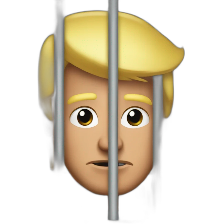 trump-in-jail-cell emoji