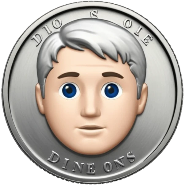 daniel jones dime coin emoji
