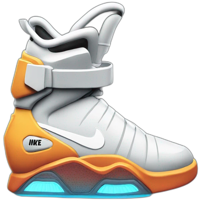 back to the future nike shoes emoji