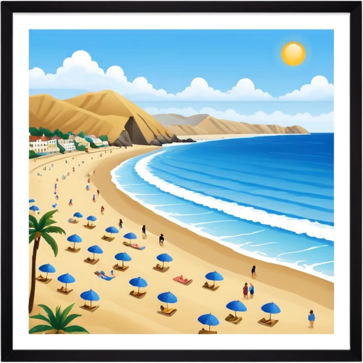 Beach from Lima, Peru emoji