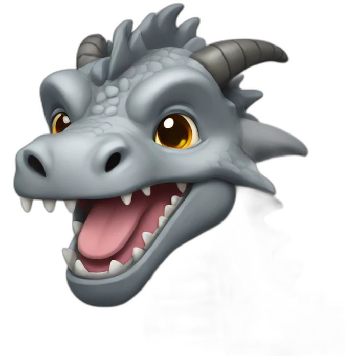 gray dragon emoji