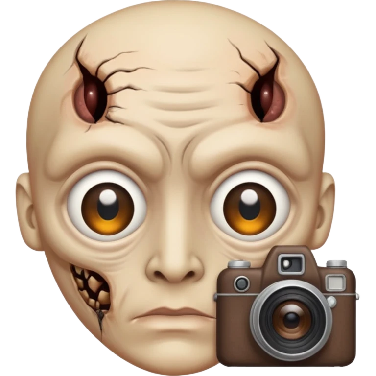 Cenobite with camera eye emoji