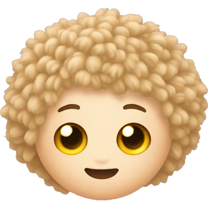 Hair ball emoji