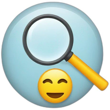searching logo emoji