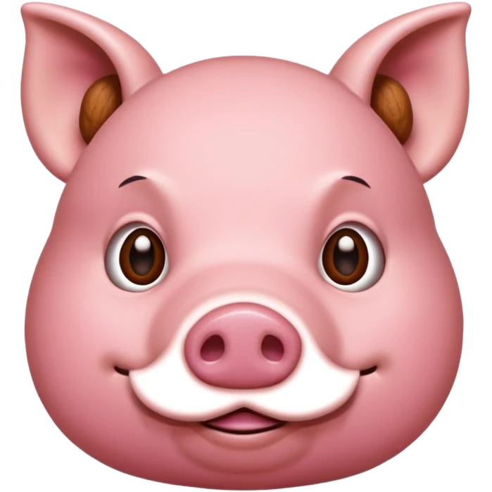 pig eating nuts emoji