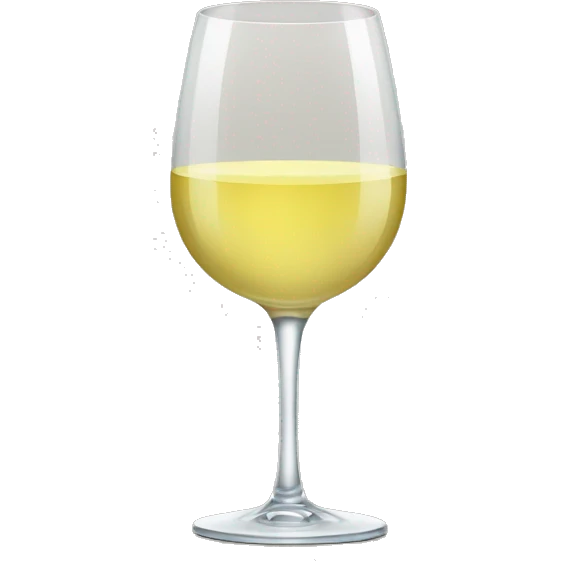 white wine in a glass emoji