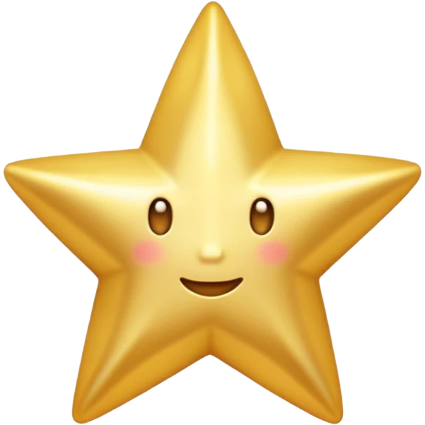 Aesthetic star emoji