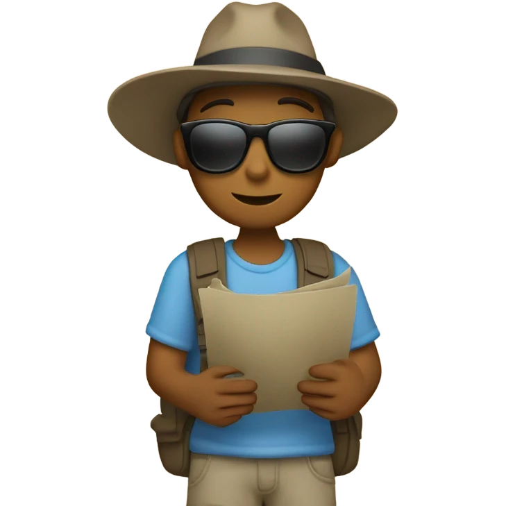 Tourist emoji