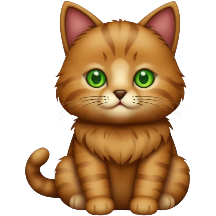 Teddy cat emoji