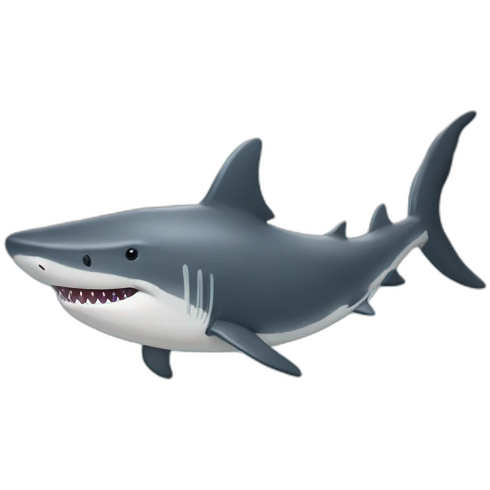 Baleine mangée par un requin emoji