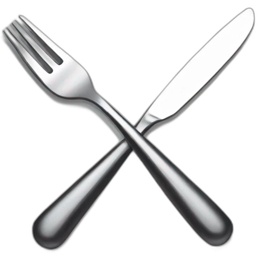 Fork and Knife with Plate emoji
