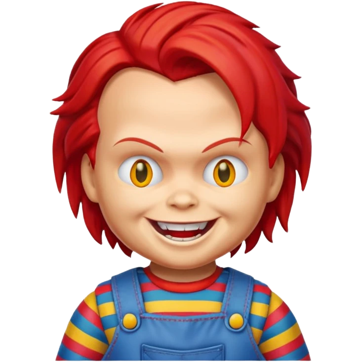 Un emojin de chuky emoji