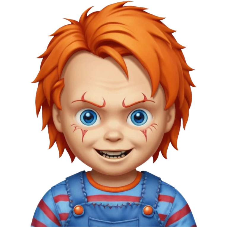 Un emojin de chuky emoji