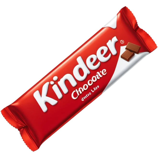 Le chocolat Kinder  emoji