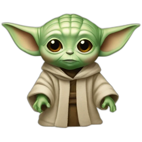Bébé Yoda mcdo emoji