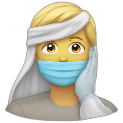 Une personne qui pleure emoji