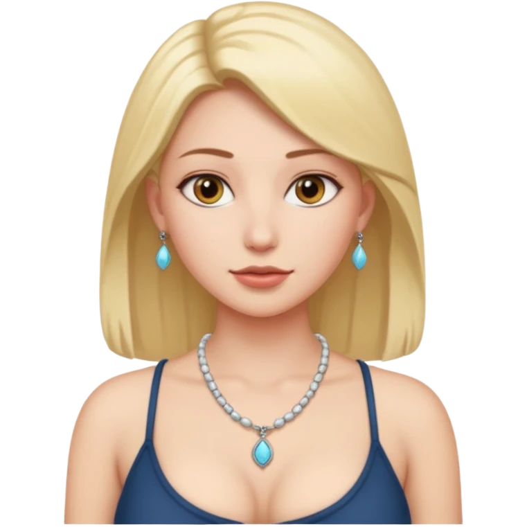 Naked realistic breast close up emoji