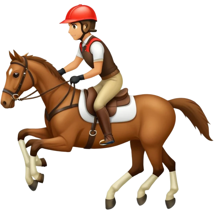 horse rider emoji